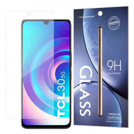 Плосък закален стъклен протектор 9H WOZINSKY - TCL 30 5G