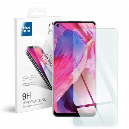 Плосък закален стъклен протектор BLUE STAR - Oppo A54 5G / A74 5G / A93 5G