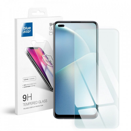 Плосък закален стъклен протектор Blue Star - Oppo Reno4 Lite