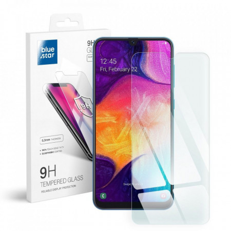 Плосък закален стъклен протектор BLUE STAR - Samsung Galaxy A20 / A30 / A30s / A50 / A50s