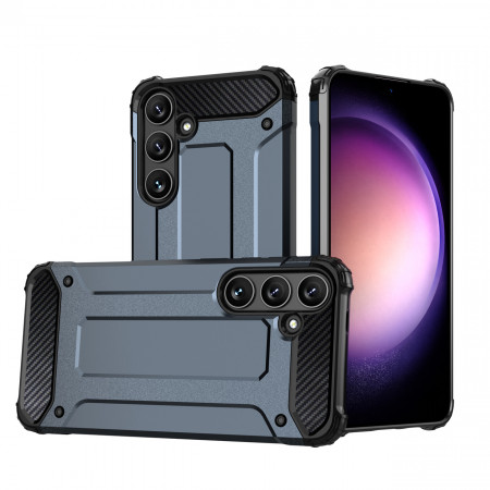 Подсилен гръб Hybrid Armor - Samsung Galaxy A15 син