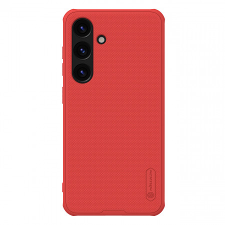 Подсилен гръб NILLKIN Super Frosted Shield Pro - Samsung Galaxy S24 червен