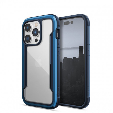 Подсилен гръб Raptic X-Doria Shield - iPhone 14 Pro син