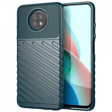 Подсилен гръб Thunder - Xiaomi Redmi Note 9T зелен