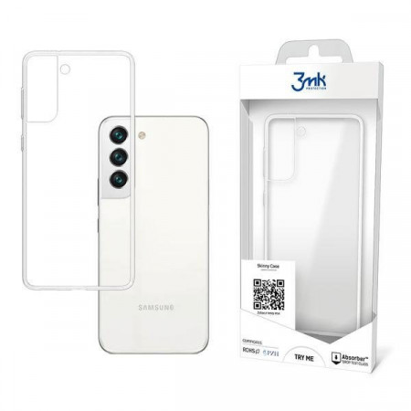 Прозрачен гръб 3MK Skinny - Samsung Galaxy S22 5G