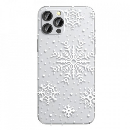 Силиконов гръб FORCELL Winter 21/22 - Xiaomi Redmi Note 10 / 10s снежна буря