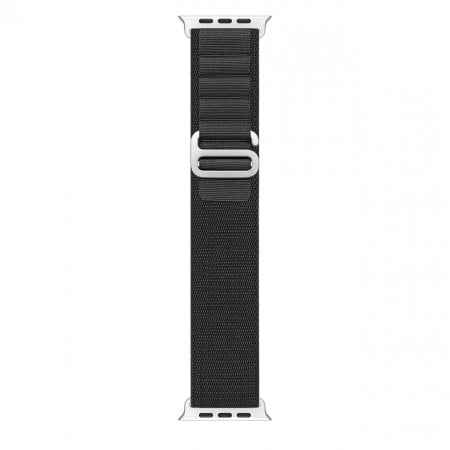 Спортна каишка Dux Ducis GS - Apple Watch Ultra 49mm / Ultra 2 49mm / 45mm Series 9 / 45mm Series 8 / 45mm Series 7 / 44mm SЕ (2nd gen) / 44mm SE / 44mm Series 6 / 44mm Series 5 / 44mm Series 4 / 42mm Series 3 / 42mm Series 2 черен