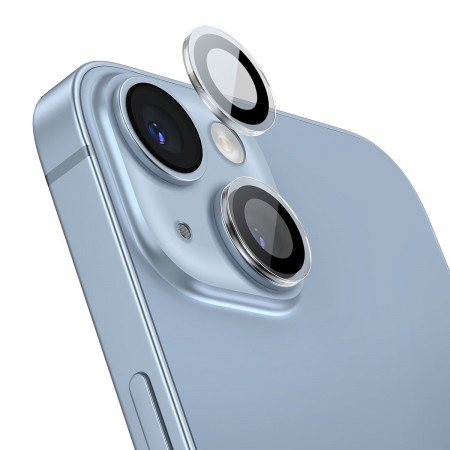 Стъклен протектор за камера BASEUS - iPhone 14 / iPhone 14 Plus