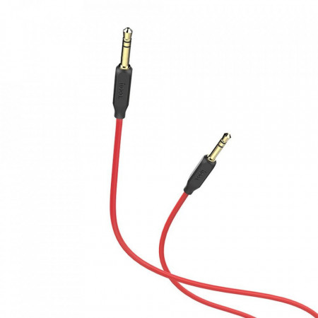AUX кабел Hoco UPA11 3.5mm жак / 3.5mm жак 1 m черен
