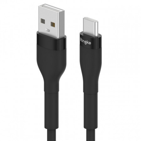Ringke кабел USB-A - USB-C 480Mb / s 12W 1.2m черен (CB60051RS)