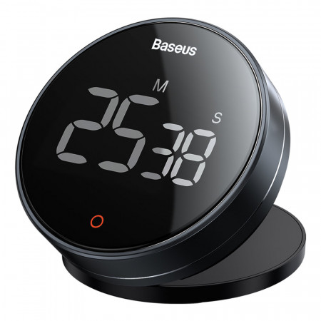 Въртящ се магнитен таймер Baseus Heyo Pro сив (FMDS000013)