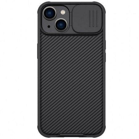 Гръб с подвижно покритие за камерата NILLKIN CamShield Pro - iPhone 14 Plus черен