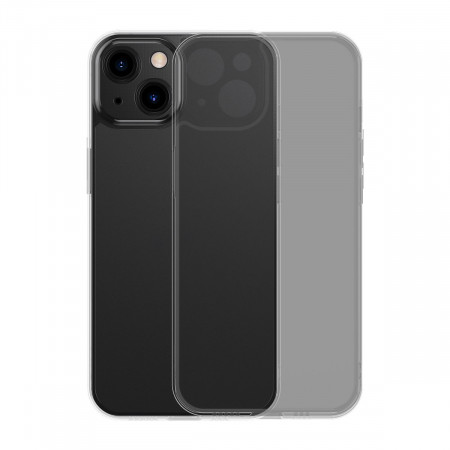 Гръб BASEUS Frosted Glass - iPhone 13 черен