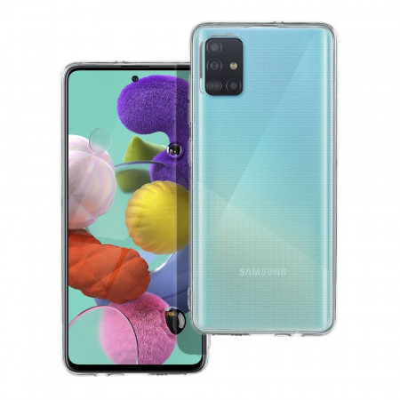 Гръб Clear 2mm (с голям отвор) - Samsung Galaxy A51 прозрачен