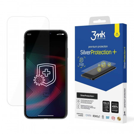 Гъвкав протектор за геймъри с антимикробно покритие 3mk Silver Protection+ - iPhone 14 / 14 Pro