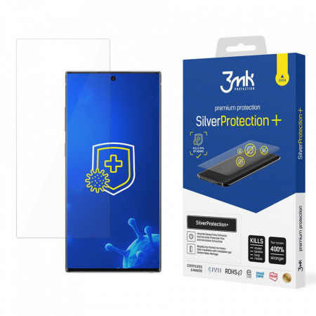 Гъвкав протектор с антимикробно покритие 3mk Silver Protection+ - Samsung Galaxy Note10 Plus