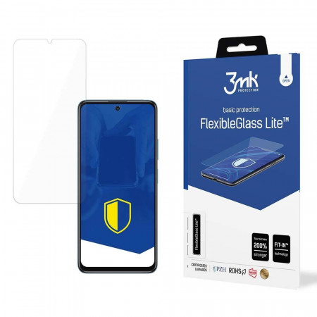 Гъвкав протектор 3mk Flexible Glass Lite - Xiaomi Redmi Note 11E / Redmi 10 5G / Poco M4 5G