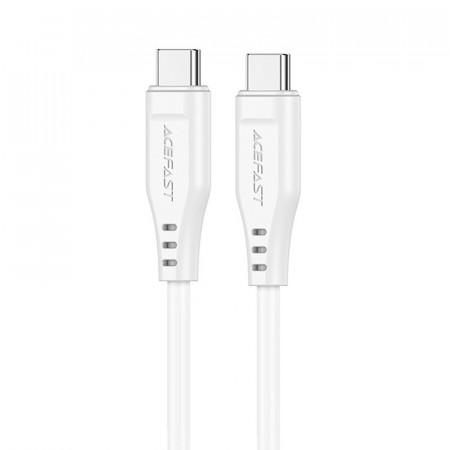 Кабел за зареждане и данни ACEFAST USB Type C към USB Type C 1.2m 60W (20V / 3A) бял (C3-03 бял)