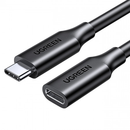 Кабел за зареждане и данни UGREEN USB Type C 100W 10Gb/s 1m черен