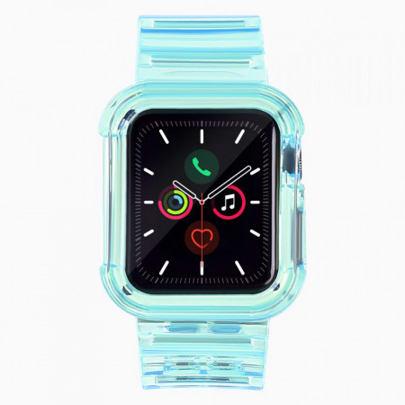 Каишка за часовник Strap Light - Apple Watch 40mm SE / 40mm Series 6 / 40mm Series 5 / 40mm Series 4 син