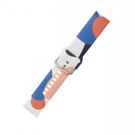 Каишка за часовник Strap Moro - Samsung Galaxy Watch4 Classic 42mm wristband bracelet (10) черен камуфлаж