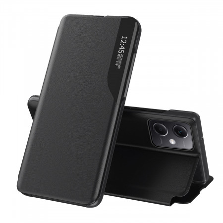 Калъф тип книга от еко кожа Eco - Xiaomi Poco X5 / Redmi Note 12 черен