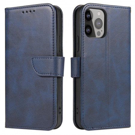 Калъф тип книга Magnet Elegant - Xiaomi Redmi Note 12 / Poco X5 син