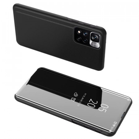 Огледален калъф тип книга Clear View - Oppo A36 / A76 / A96 / Realme 9i черен