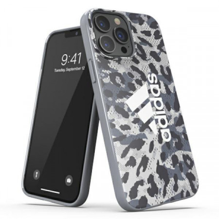 Оригинален гръб ADIDAS OR Snap Leopard - iPhone 13 Pro Max сив