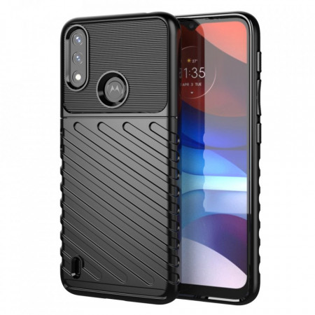 Подсилен гръб Thunder - Motorola Moto E7 Power / E7i Power черен