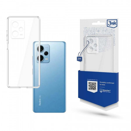 Силиконов гръб 3mk Clear - Xiaomi Redmi Note 12 Pro+ 5G прозрачен