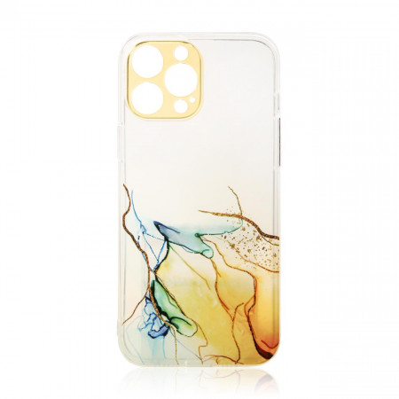 Силиконов гръб Marble - Xiaomi Redmi Note 11 Pro / 11 Pro 5G / 11E Pro 5G оранжев