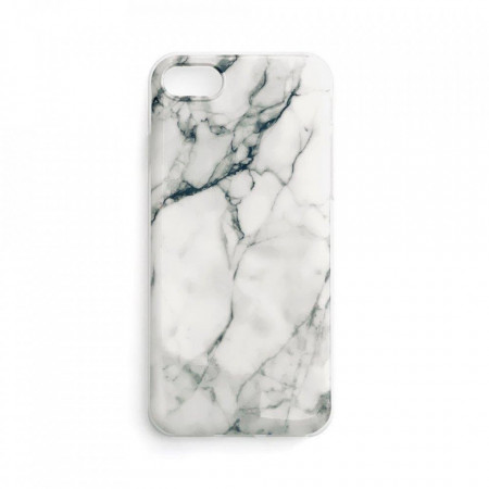 Силиконов гръб WOZINSKY Marble - Xiaomi Redmi Note 10 5G / Poco M3 Pro / M3 Pro 5G бял