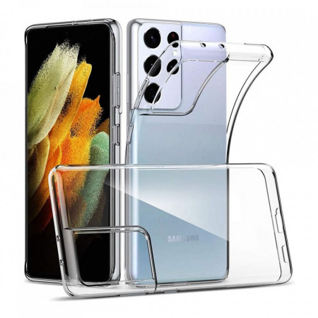 Ултратънък силиконов гръб 0.3mm - Samsung Galaxy S21 Ultra 5G прозрачен