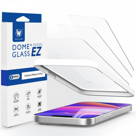 2 бр. закален стъклен протектор SPIGEN TR ”Ez Fit” с филтър за поверителности инструмент за поставяне - iPhone 13 Pro Max / 14 Plus