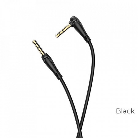 AUX кабел Hoco UPA14 3.5mm жак / 3.5mm жак 1 m черен