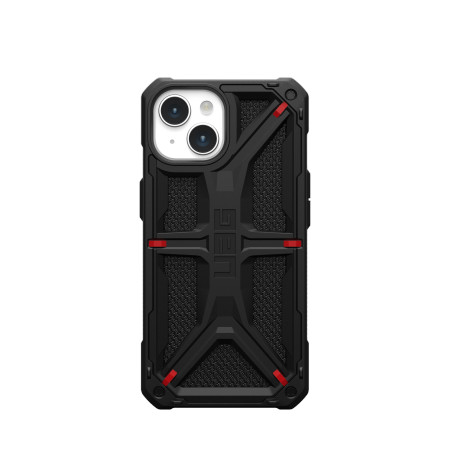 Армиран гръб UAG Monarch - iPhone 15 черен кевлар