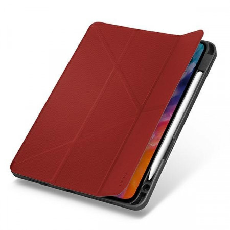 Гръб със стойка UNIQ Transforma Rigor - iPad Air 10.9" (4th gen 2020) / (5th gen 2022) червен