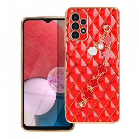 Гръб с метална верижка Trend - Samsung Galaxy A32 5G червен