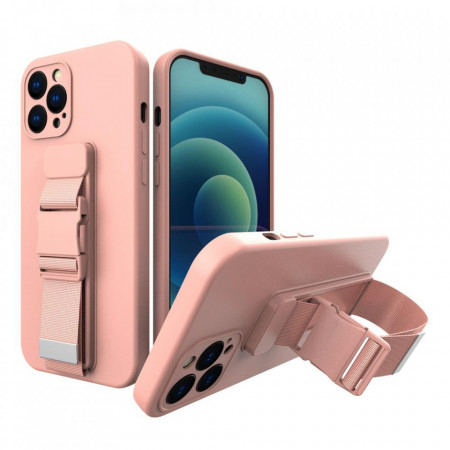 Гръб Rope с каишка - Samsung Galaxy A32 5G розов