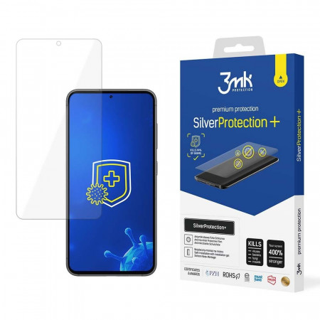 Гъвкав протектор с антимикробно покритие 3mk Silver Protection+ - Samsung Galaxy S23 Plus