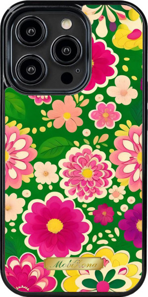 Дизайнерски калъф Merry Green Flowers CF005