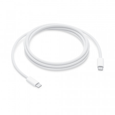 Кабел за зареждане и данни APPLE USB Type C към USB Type C MU2G3ZM/A 240W 5A 2m бял
