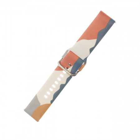 Каишка за часовник Strap Moro - Samsung Galaxy Watch4 46mm (15) черен камуфлаж
