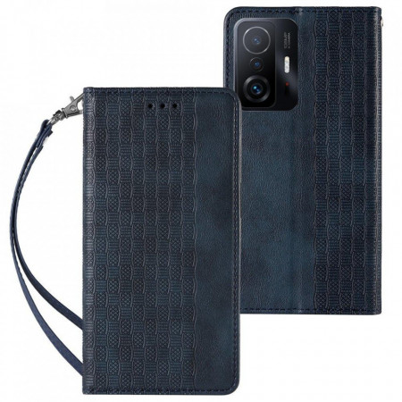 Калъф тип книга с връзка Magnet Strap - Samsung Galaxy A04s / A13 5G син