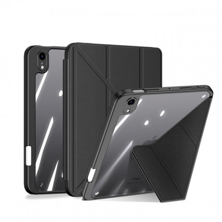 Калъф тип книга с функция стойка и Smart Sleep функция DUX DUCIS Magi с място за писалка - iPad mini 8.3" (6th gen 2021) черен