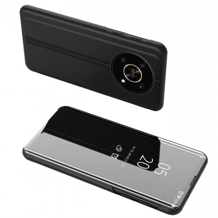 Огледален калъф тип книга Clear View - Honor X9 / X9 5G / X30 / Magic4 Lite черен
