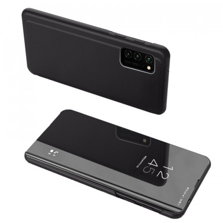 Огледален калъф тип книга Clear View - Samsung Galaxy A72 / A72 5G черен