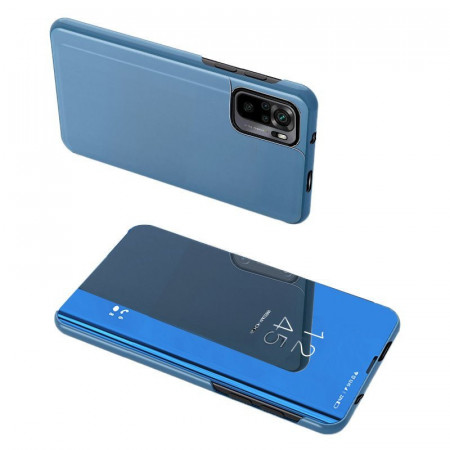 Огледален калъф тип книга Clear View - Xiaomi Redmi Note 11 Pro (China) син