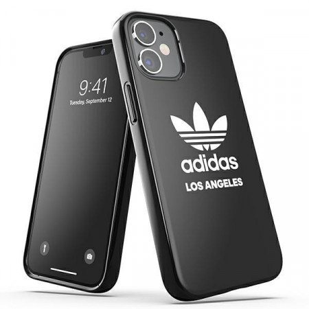 Оригинален гръб ADIDAS OR Snap Los Angeles - iPhone 12 mini черен